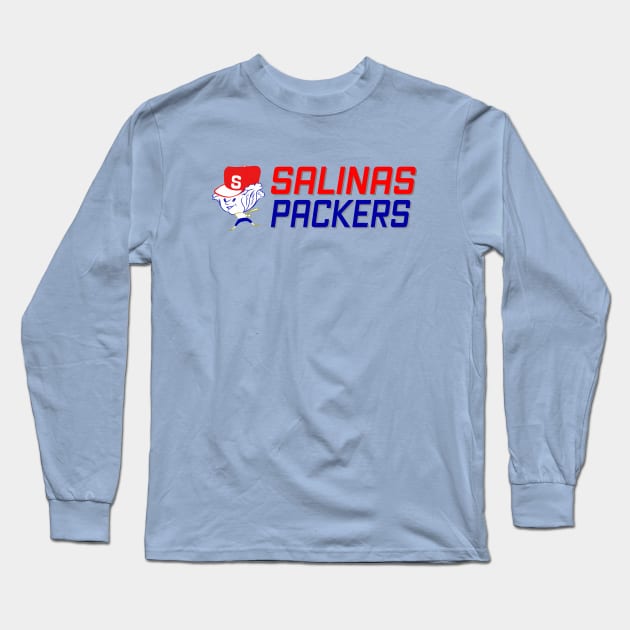 Defunct Salina Packers Baseball 1973 Long Sleeve T-Shirt by LocalZonly